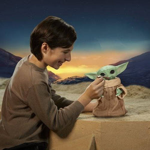 ToyShnip Star Wars Galactic Snackin Grogu Animatronic Toy Figure — Action Figure