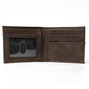 ToyShnip Star Wars: Mandalorian Etched PU Bifold Wallet - Entertainment Earth Exclusive — Backpacks