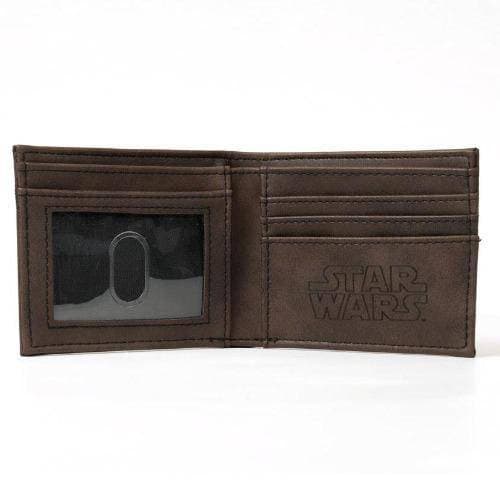 ToyShnip Star Wars: Mandalorian Etched PU Bifold Wallet - Entertainment Earth Exclusive — Backpacks