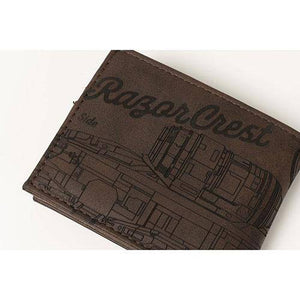 ToyShnip Star Wars: Mandalorian Etched PU Bifold Wallet - Entertainment Earth Exclusive — Backpacks