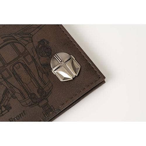 ToyShnip Star Wars: Mandalorian Etched PU Bifold Wallet - Entertainment Earth Exclusive — Backpacks