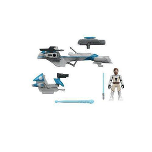 ToyShnip Star Wars Mission Fleet Barc Speeder & Obi-Wan Kenobi Figures and Vehicle — Toys & Games