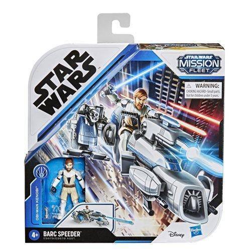 ToyShnip Star Wars Mission Fleet Barc Speeder & Obi-Wan Kenobi Figures and Vehicle — Toys & Games