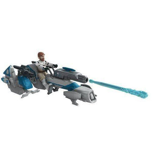 ToyShnip Star Wars Mission Fleet Barc Speeder & Obi-Wan Kenobi Figures and Vehicle — Toys & Games