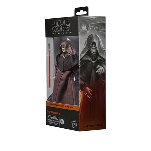 ToyShnip Star Wars The Black Series Darth Sidious 6-Inch Action Figure — Action & Toy Figures