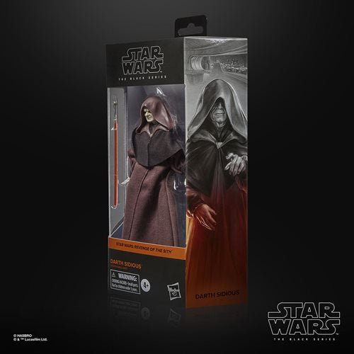 ToyShnip Star Wars The Black Series Darth Sidious 6-Inch Action Figure — Action & Toy Figures