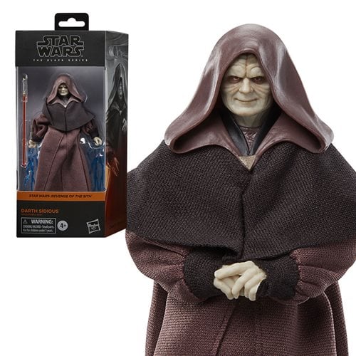 ToyShnip Star Wars The Black Series Darth Sidious 6-Inch Action Figure — Action & Toy Figures