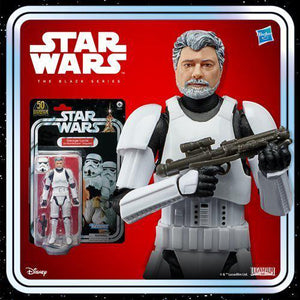 ToyShnip Star Wars The Black Series George Lucas (in Stormtrooper Disguise) 6-Inch Action Figure — Action & Toy Figures