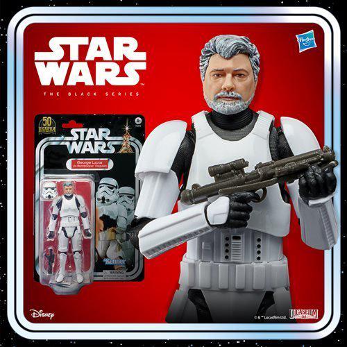 ToyShnip Star Wars The Black Series George Lucas (in Stormtrooper Disguise) 6-Inch Action Figure — Action & Toy Figures