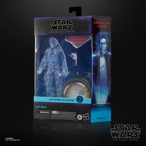 ToyShnip Star Wars The Black Series Holocomm Collection Han Solo 6-Inch Action Figure with Light-Up Holopuck — Action & Toy