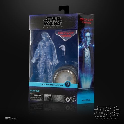 ToyShnip Star Wars The Black Series Holocomm Collection Han Solo 6-Inch Action Figure with Light-Up Holopuck — Action & Toy