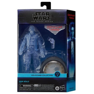 ToyShnip Star Wars The Black Series Holocomm Collection Han Solo 6-Inch Action Figure with Light-Up Holopuck — Action & Toy