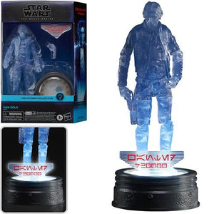 ToyShnip Star Wars The Black Series Holocomm Collection Han Solo 6-Inch Action Figure with Light-Up Holopuck — Action & Toy