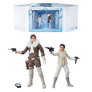 ToyShnip Star Wars The Black Series Hoth - Princess Leia Organa and Han Solo - 6-Inch Action — Toys & Games