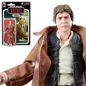 ToyShnip Star Wars The Black Series Return of the Jedi 40th Anniversary 6-Inch Han Solo (Endor) Action Figure — Toys & Games
