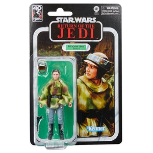 ToyShnip Star Wars The Black Series Return of the Jedi 40th Anniversary 6-Inch Princess Leia (Endor) Action Figure — Toys &