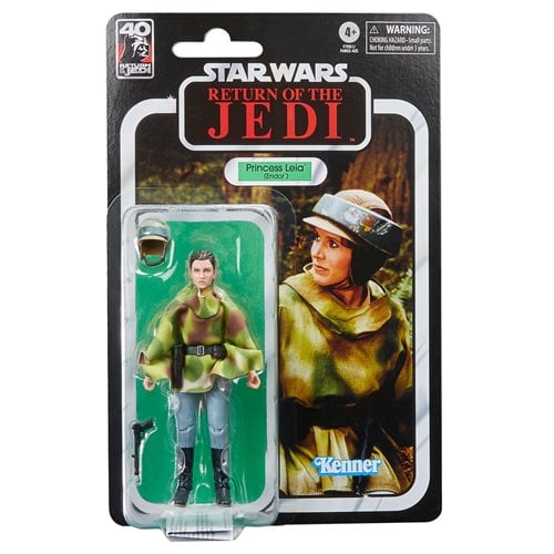 ToyShnip Star Wars The Black Series Return of the Jedi 40th Anniversary 6-Inch Princess Leia (Endor) Action Figure — Toys &