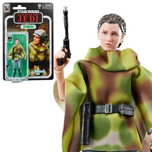 ToyShnip Star Wars The Black Series Return of the Jedi 40th Anniversary 6-Inch Princess Leia (Endor) Action Figure — Toys &