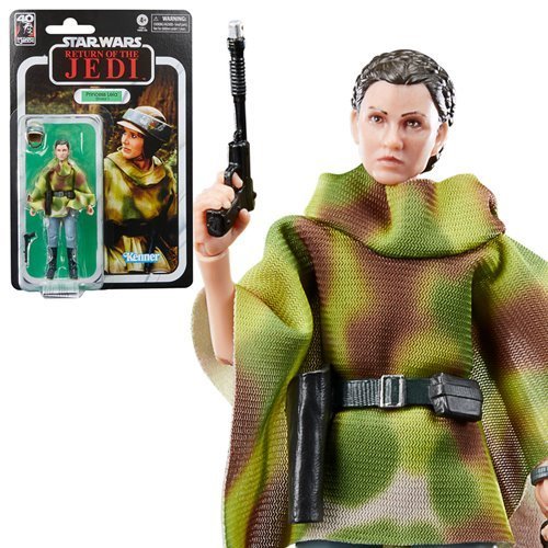 ToyShnip Star Wars The Black Series Return of the Jedi 40th Anniversary 6-Inch Princess Leia (Endor) Action Figure — Toys &