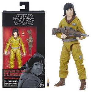 ToyShnip Star Wars The Black Series - Rose (Resistance Tech) - 6-Inch Action Figure - #55 — Toys & Games