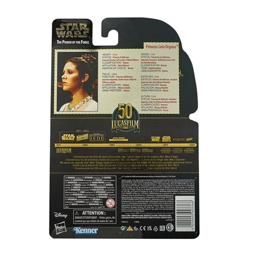ToyShnip Star Wars The Black Series The Power of the Force Princess Leia Organa (Yavin IV) 6-Inch Action Figure - Exclusive