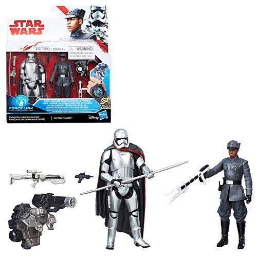 ToyShnip Star Wars: The Last Jedi - Finn (First Order Disguise) vs. Captain Phasma - 3 3/4-In — Toys & Games