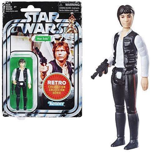 ToyShnip Star Wars "The Retro Collection" 3 3/4-Inch Action Figure - Han Solo — Toys & Games