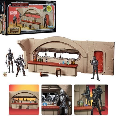 ToyShnip Star Wars The Vintage Collection Nevarro Cantina Playset with Imperial Death Trooper Action Figure — Action & Toy