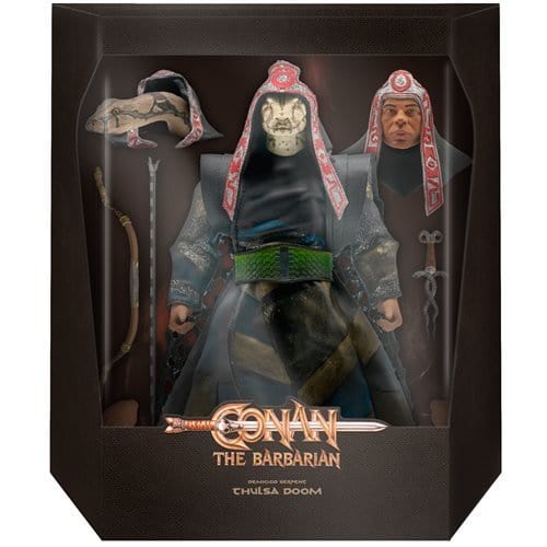 ToyShnip Super7 Conan the Barbarian Ultimates Snake Priest Thulsa Doom 7-Inch Action Figure — Action & Toy Figures