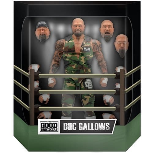 ToyShnip Super7 Good Brothers Wrestling Ultimates Doc Gallows 7-Inch Action Figure — Action & Toy Figures