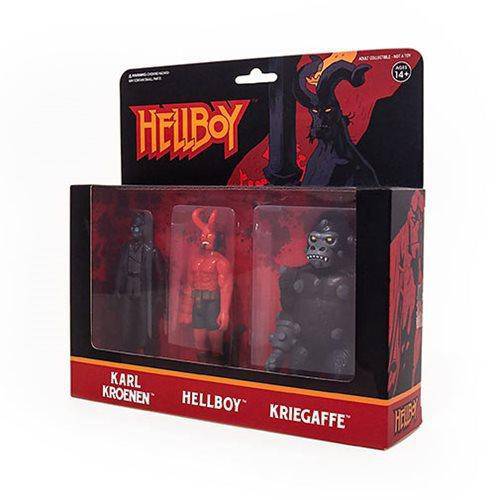 ToyShnip Super7 Hellboy 3 3/4-inch ReAction Figures Wave 2 Pack A — Toys & Games