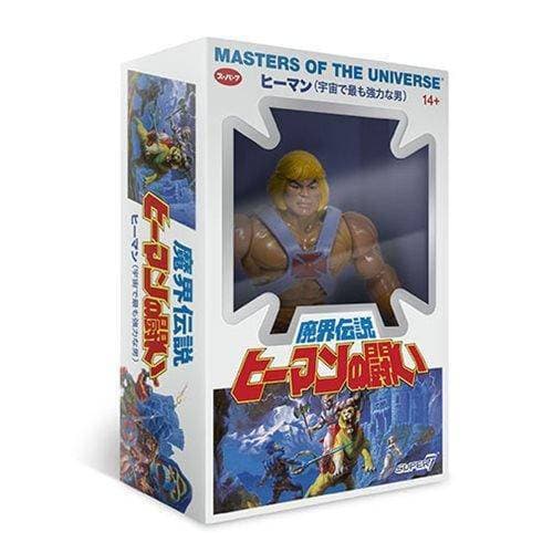 ToyShnip Super7 Masters of the Universe Vintage Japanese Box He-Man 5 1/2-Inch Action Figure — Toys & Games