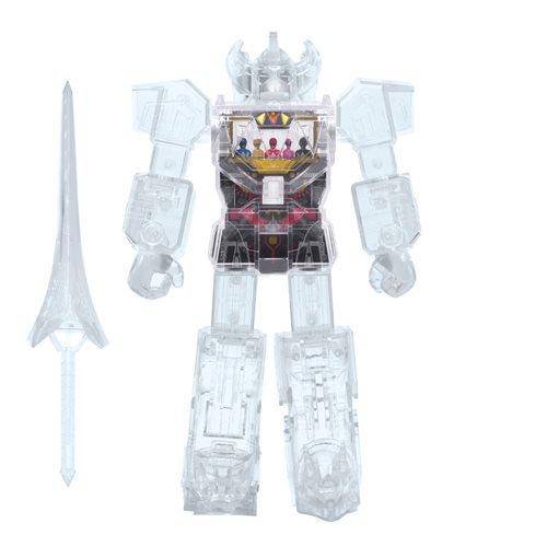 ToyShnip Super7 Mighty Morphin Power Rangers Clear Megazord Super Cyborg Vinyl Figure — Action & Toy Figures