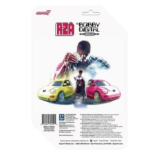 ToyShnip Super7 RZA Bobbu Digital 3 3/4-Inch ReAction Figure — Action & Toy Figures