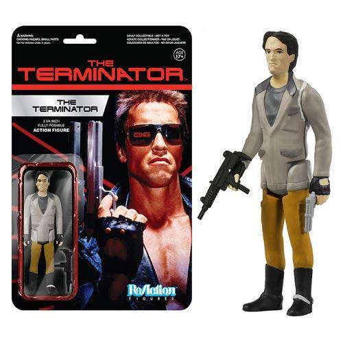 ToyShnip Super7 Terminator Terminator One Tech Noir ReAction 3 3/4-Inch Retro Action Figure — Toys & Games