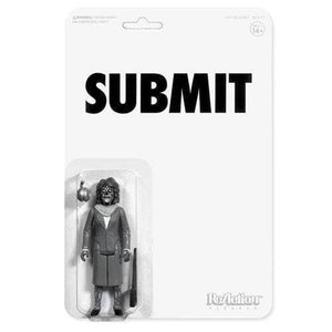 ToyShnip Super7 They Live Female Ghoul Black and White 3 3/4" ReAction Figure — Action & Toy Figures