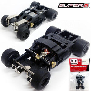 Auto World Super III Complete Chassis HO Scale Slot Car PSCS3-029