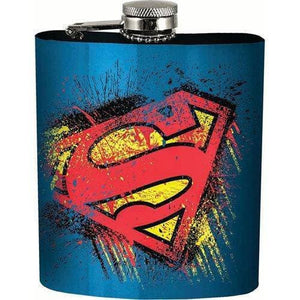 ToyShnip Superman 7oz. Hip Flask — Toys & Games