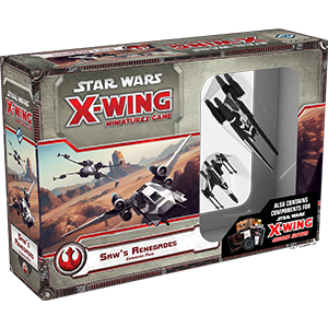 Little Shop of Magic Star Wars X-Wing 1st Edition: Saw's Renegades Expansion Pack — Miniatures