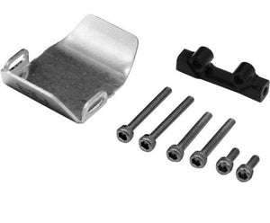 Hot Racing SXTF331CF Stainless Steel Front or Rear Axle Skid Plate Axial SCX24