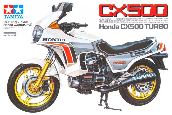 Tamiya 1/12 Honda CX500 Turbo Model Kit