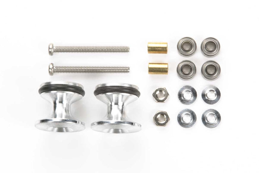 Tamiya JR Double Aluminum.Rollers w/rings