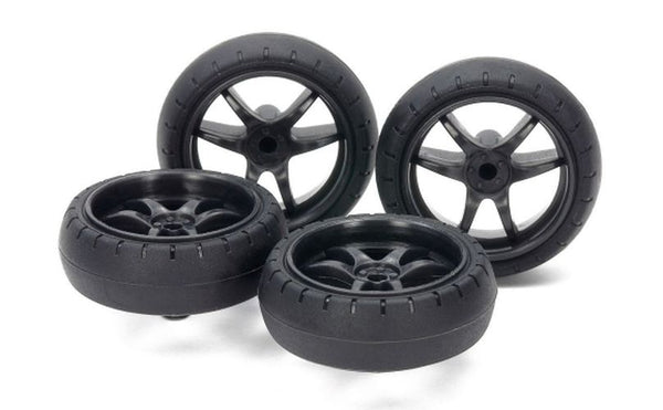 Large Diameter Low Friction Arched Tires (31mm) & Carbon