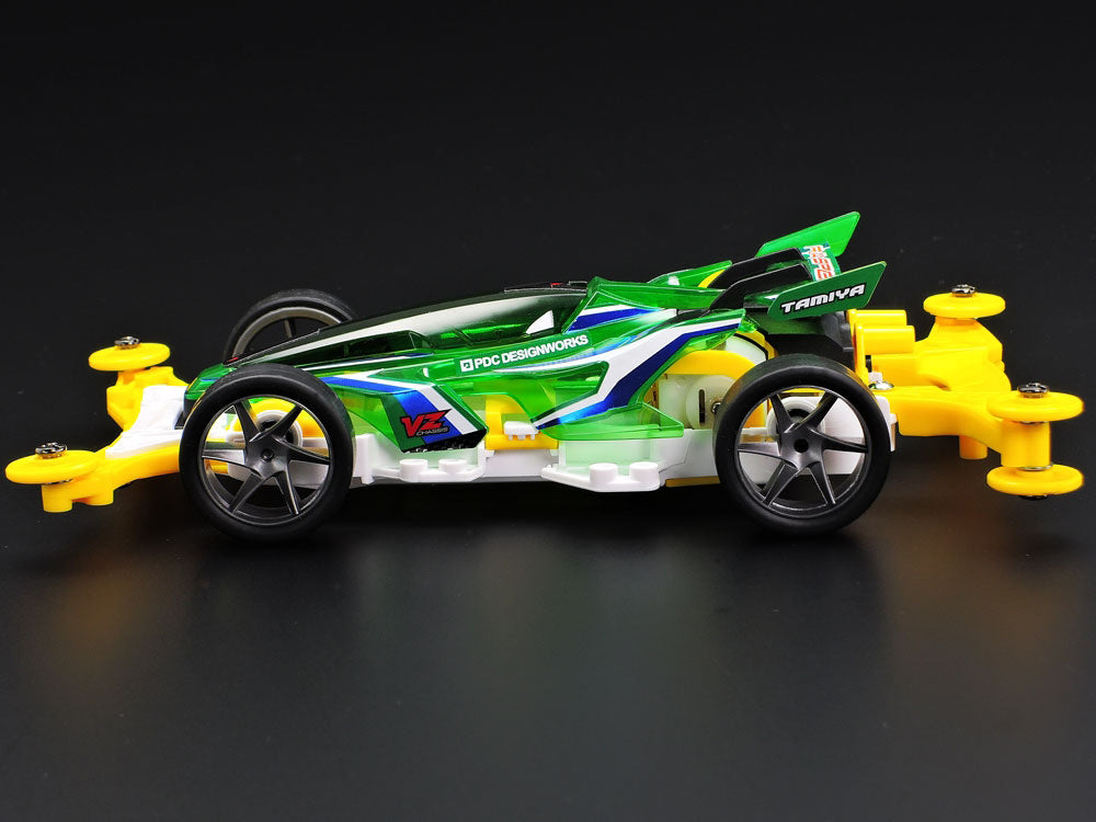 Tamiya 1/32 JR Mini 4wd Yamazaki Racer, w/ VZ Chassis