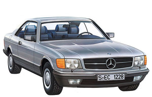 Tamiya 1/24 Mercedes-Benz 500 SEC, Plastic Model