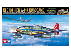 Tamiya 1/48 Kawasaki Ki-61-Id Hien (Tony) & 4x4 Light Vehicle