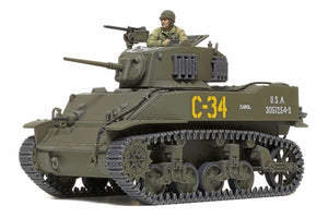 Tamiya 1/48 US LightTank M5A1 Stuart, Plastic Model