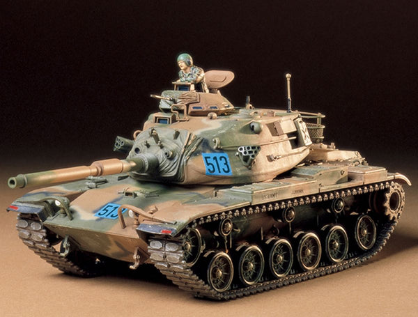 Tamiya US M60A3 105mm Gun Tank Kit, CA240 Plastic Model