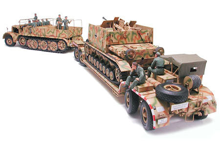 Tamiya 1/35 German "Famo" & Tank Transport Plastic Model Kit