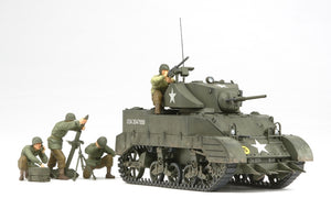 Tamiya 1/35 US Light Tank M5A1
